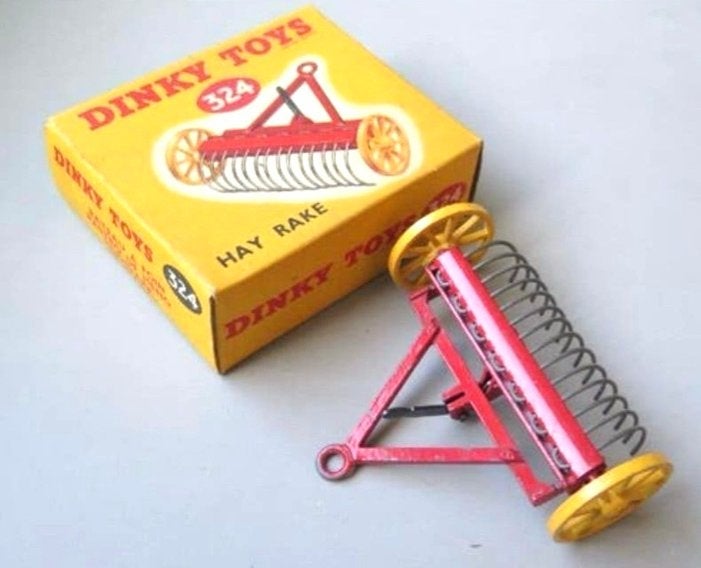 Dinky Toys 324 Hooihark met originele doos, Ophalen of Verzenden