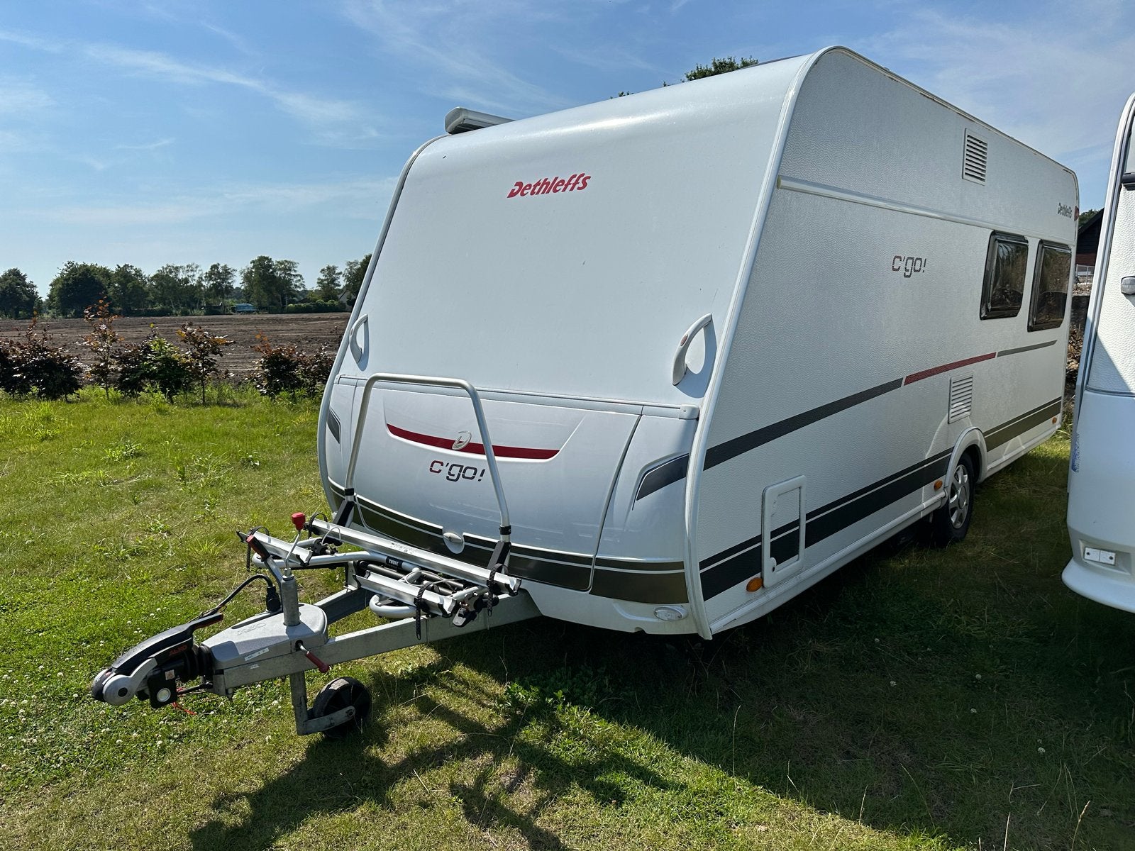 Dethleffs c go 495FR met voortent, dakluifel en airco, Rondzit, Frans bed, Airco, Particulier