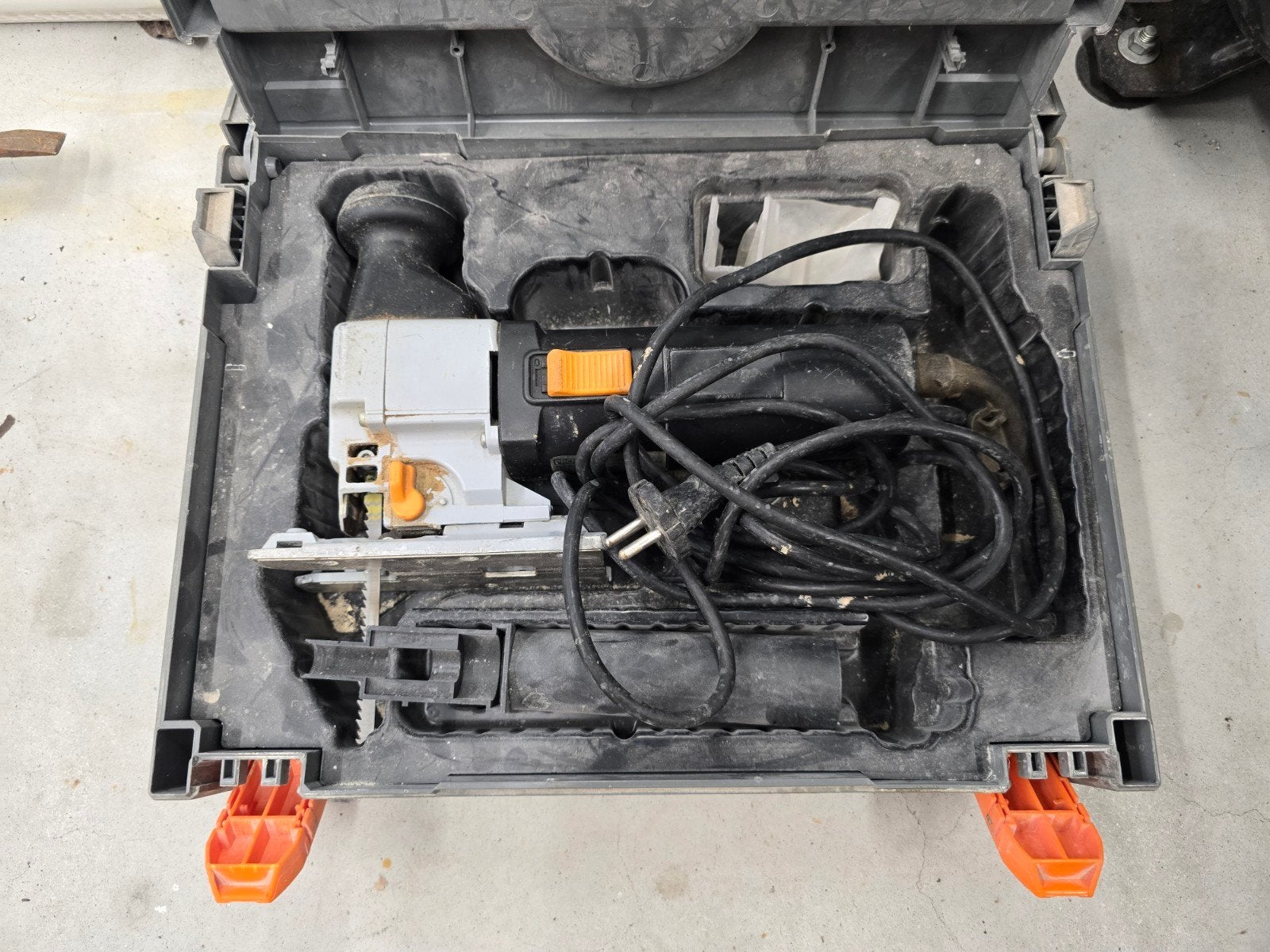 PROTOOL JSP 85 E Decoupeerzaag 550W in Systainer, Doe-het-zelf en Verbouw, Gebruikt, 600 tot 1200 watt, Ophalen of Verzenden, PROTOOL