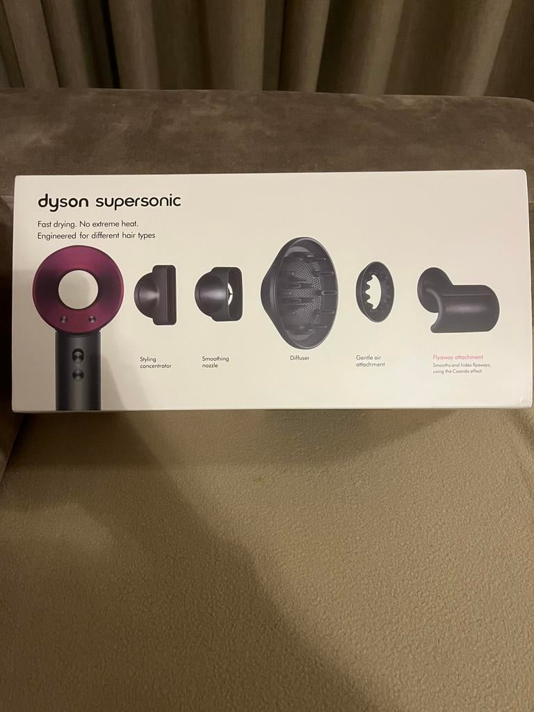 Dyson supersonic hairdryer, Witgoed en Apparatuur, Ophalen of Verzenden, Zo goed als nieuw, Haarverzorging
