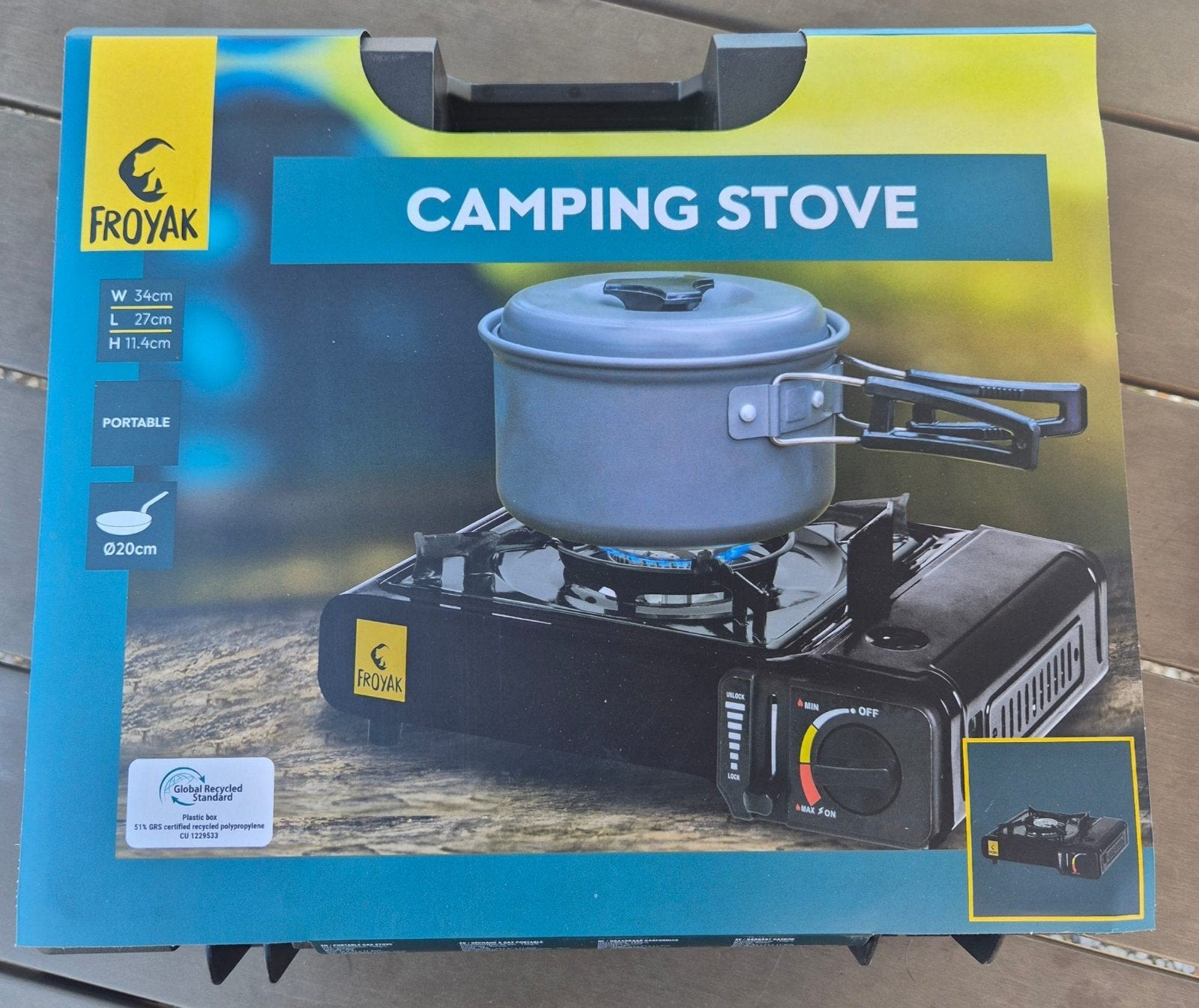 Camping kookstel (nieuw), Verzenden, Nieuw