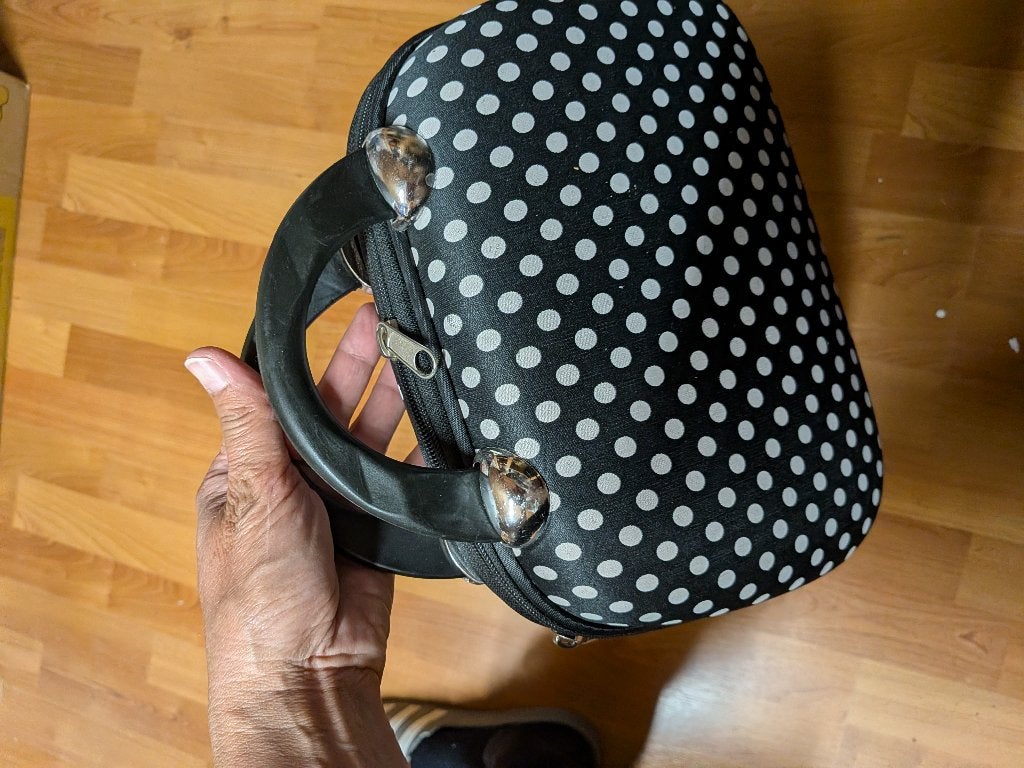 beautycase, Sieraden, Tassen en Uiterlijk, Beautycases, Ophalen of Verzenden, Zo goed als nieuw, Zwart, Hardcase