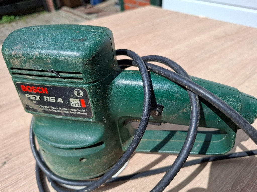 Schuurmachine Bosch, Ophalen, Gebruikt, Minder dan 600 watt, Vlakschuurmachine