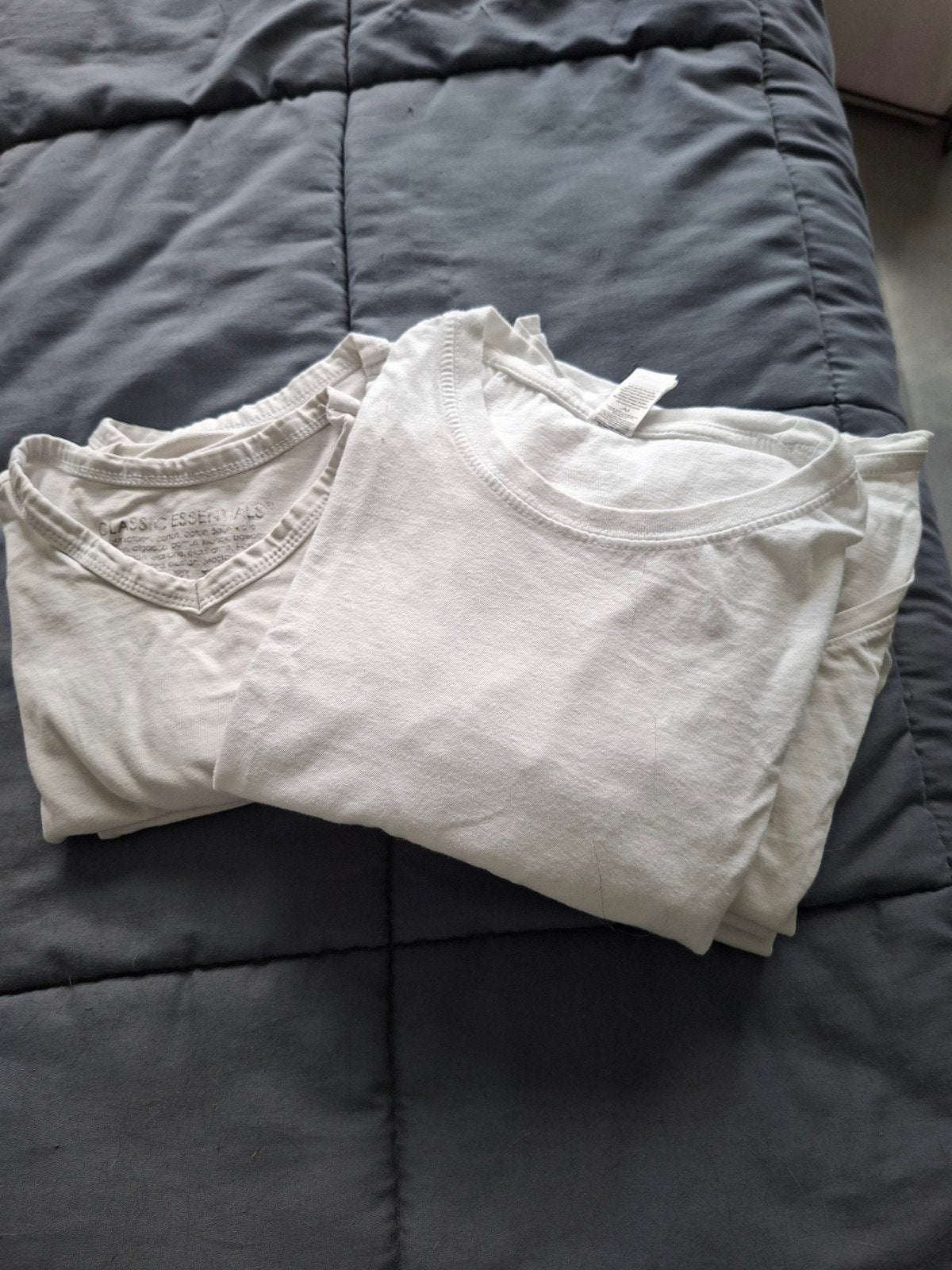 Witte t-shirts, Ophalen of Verzenden, Gedragen, Wit, Korte mouw