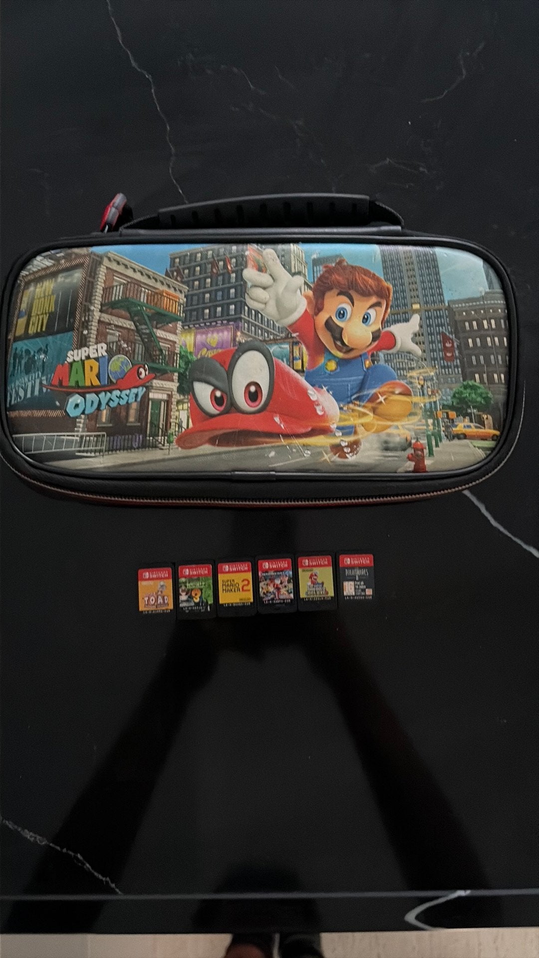 Zes nintendo spellen + nintendo 1 hoesje., Spelcomputers en Games, Gebruikt, 1 speler, Ophalen of Verzenden, Vanaf 3 jaar