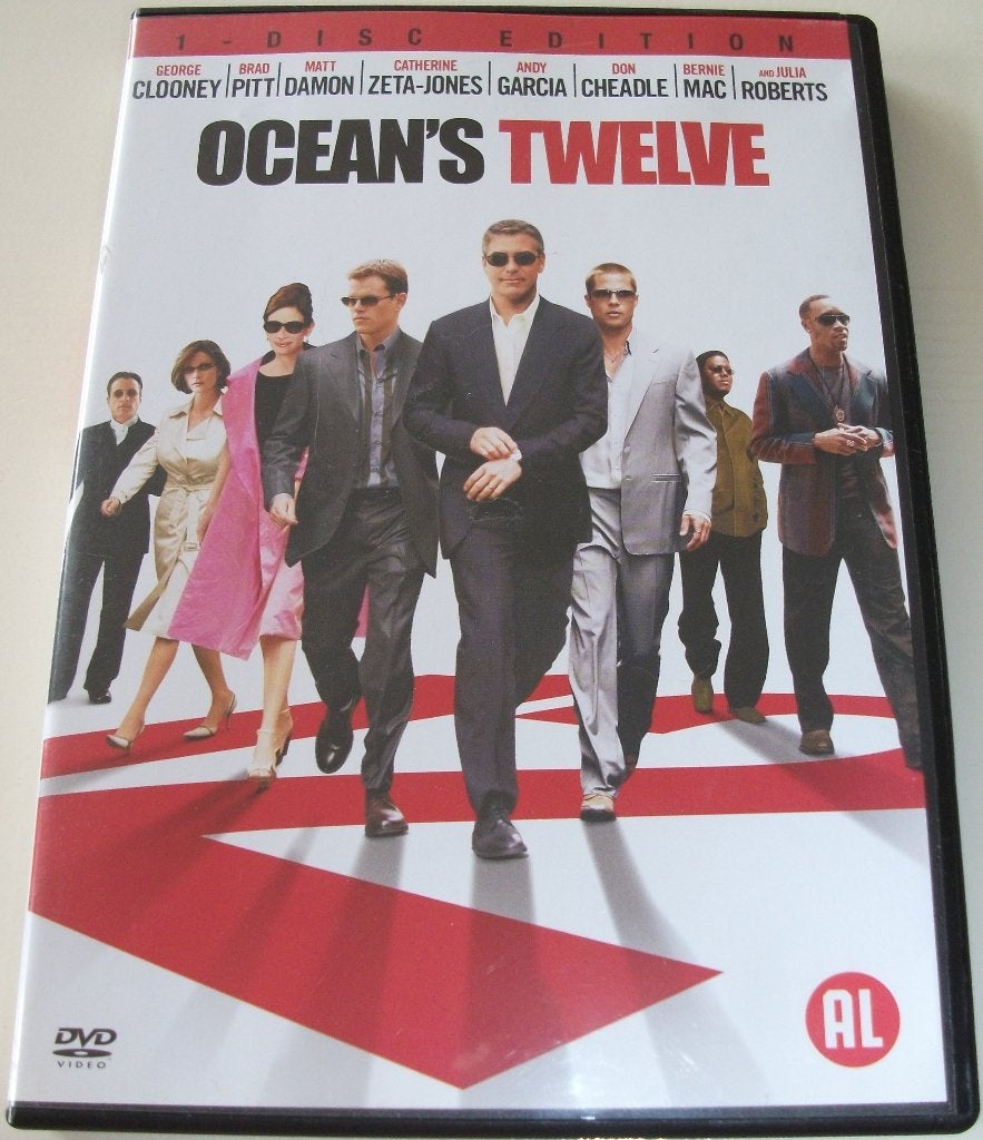 Dvd *** OCEAN'S TWELVE *** Twaalf...je geluksgetal, Alle leeftijden, Nederlands, Actie, Ophalen of Verzenden
