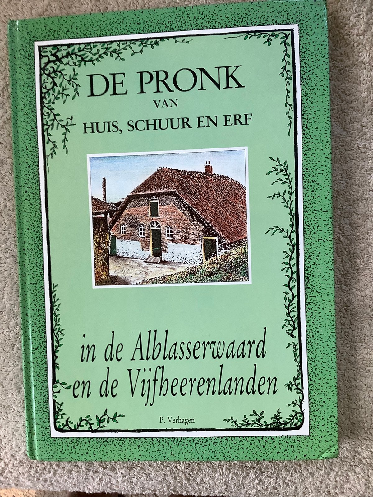 De pronk van huis, schuur en erf in de Alblasserwaard, Ophalen of Verzenden, Zo goed als nieuw