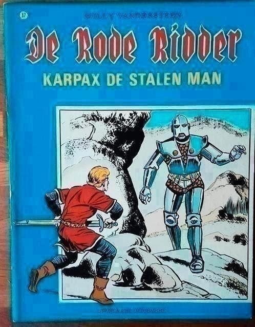 De Rode Ridder 82 Karpax de stalen man - Vandersteen 1979, Boeken, Eén stripboek, Ophalen of Verzenden, Zo goed als nieuw
