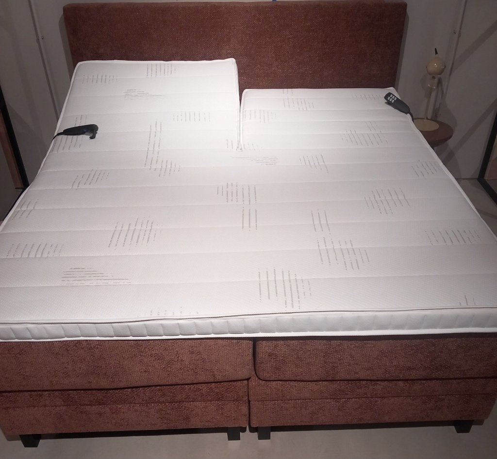 Boxspring Stresa, Ophalen, Tweepersoons, Zo goed als nieuw, 200 cm