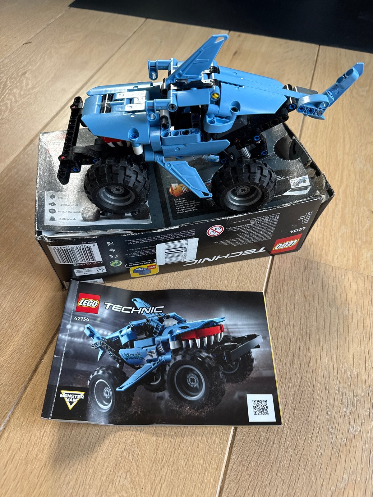 LEGO Technic Monster Jam Megalodon 42134, Ophalen, Zo goed als nieuw, Overige merken