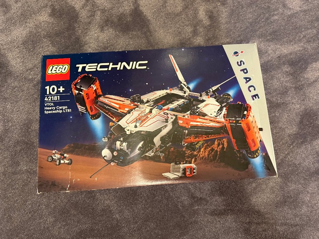 LEGO Technic VTOL Heavy Cargo Spaceship LT81 Nummer: 42181, Ophalen, Compleet, Lego, Zo goed als nieuw