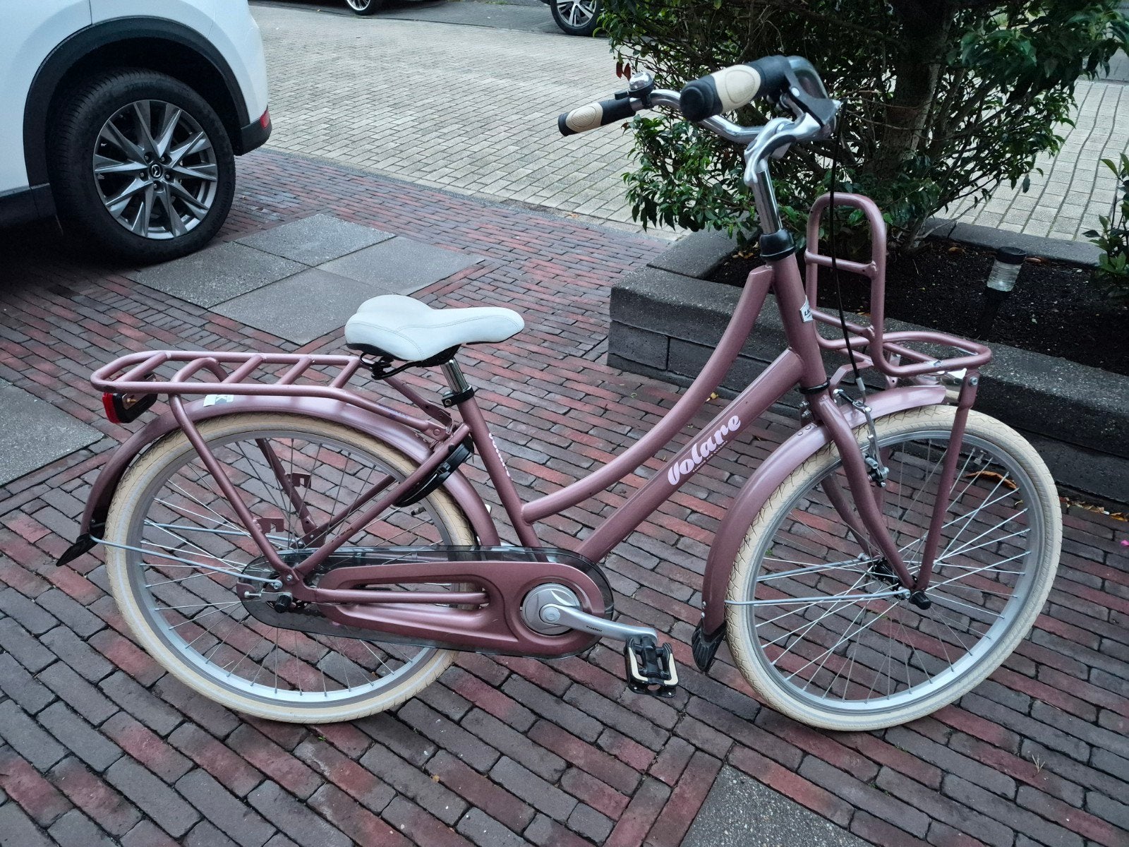 Meiden transportfiets (Erg mooi en van zeer goede kwaliteit), Fietsen en Brommers, Fietsen | Meisjes, Ophalen, Terugtraprem, 24 inch
