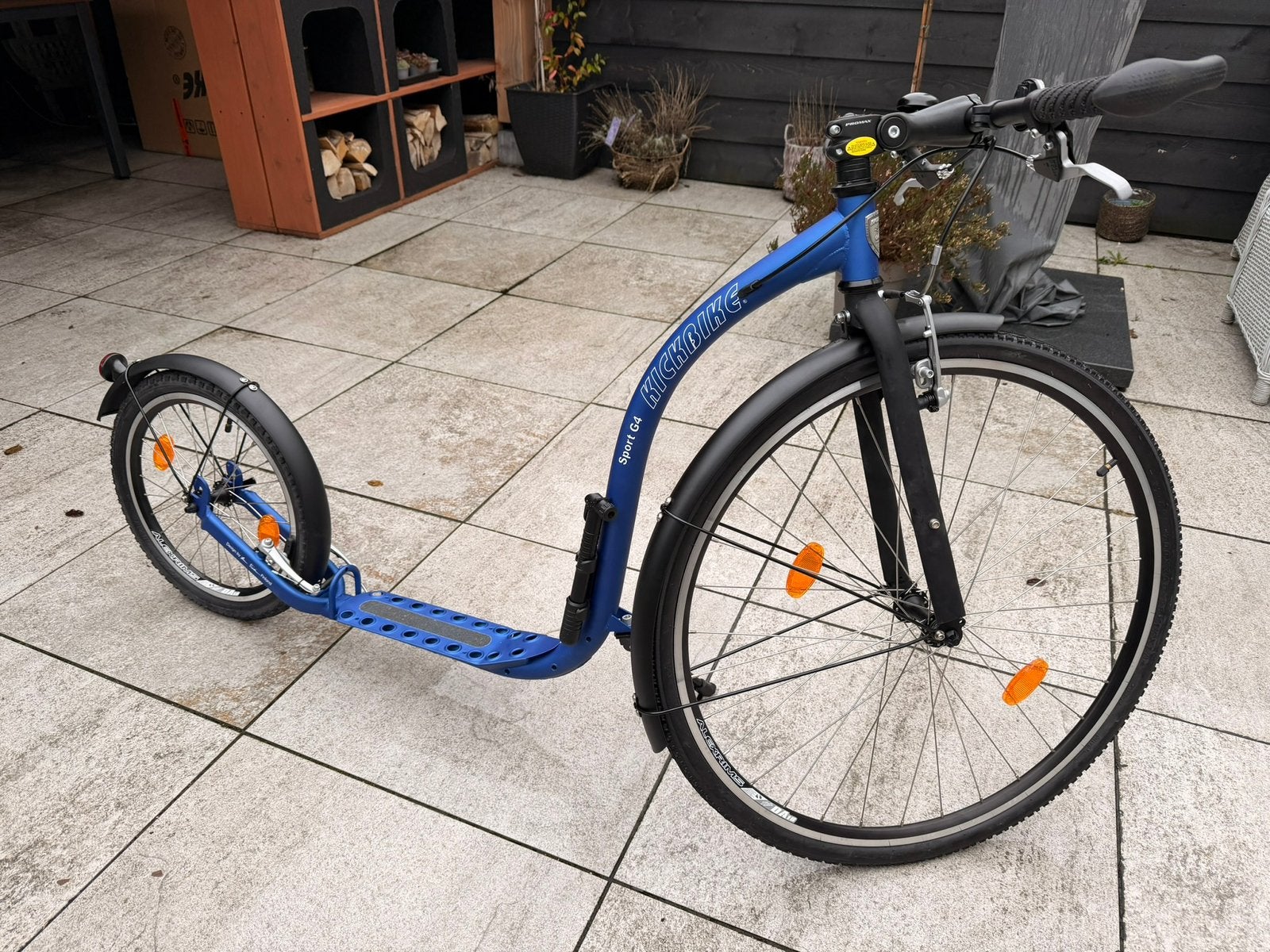 Kickbike Sport G4 step – grote luchtbanden – nette staat, Fietsen en Brommers, Ophalen, Zo goed als nieuw, Kickbike