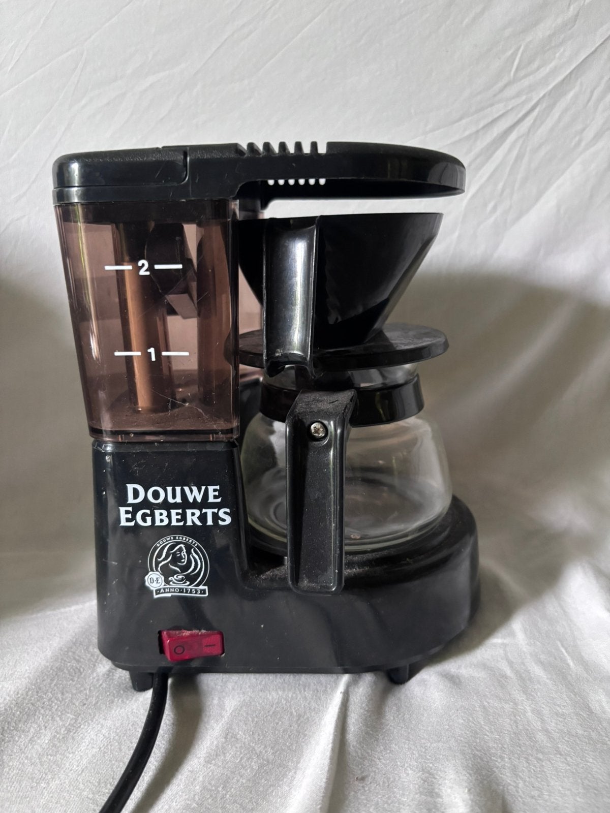 Compacte koffiemachine van Douwe Egberts, Gebruikt, Koffiemachine, Gemalen koffie, Ophalen of Verzenden
