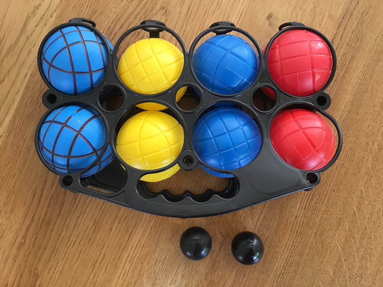 Jeu de boules voor kinderen. 8 ballen., Ophalen of Verzenden, Zo goed als nieuw