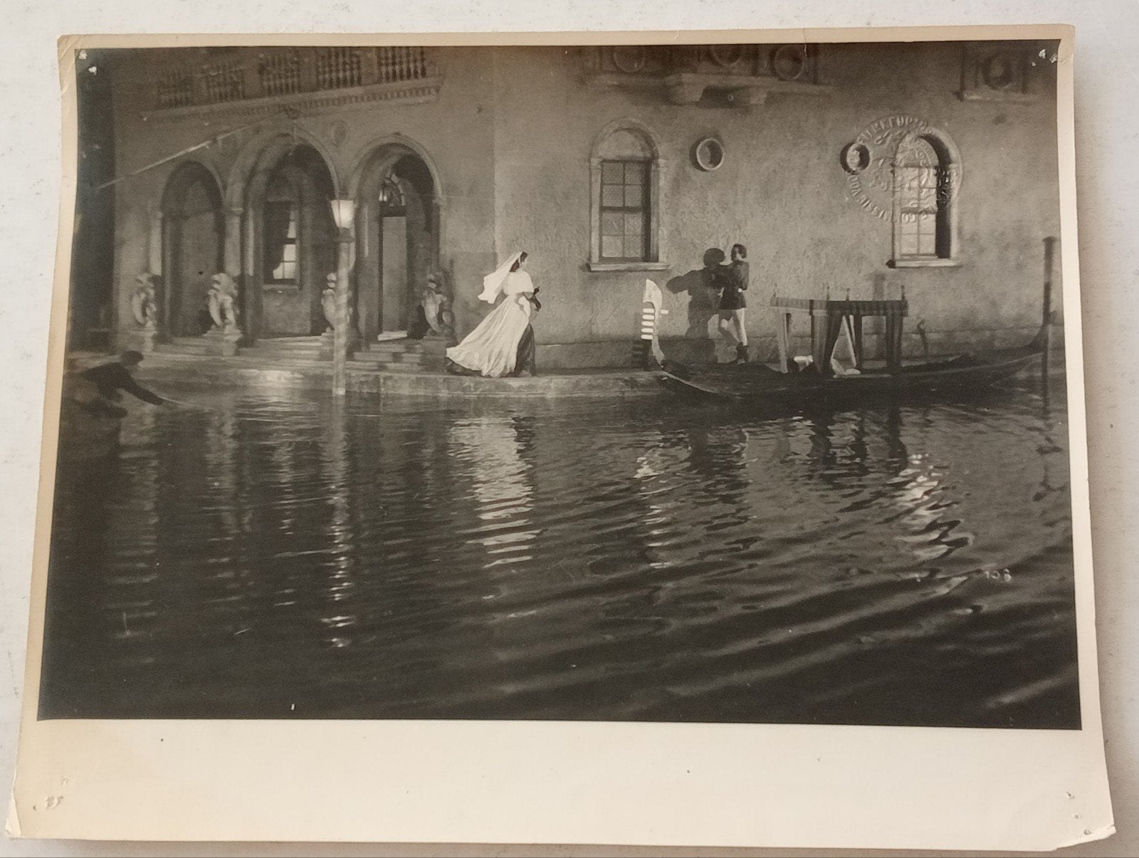 Oude Filmfoto 'Eine nacht in Venedig' Venetië Venice, Ophalen of Verzenden