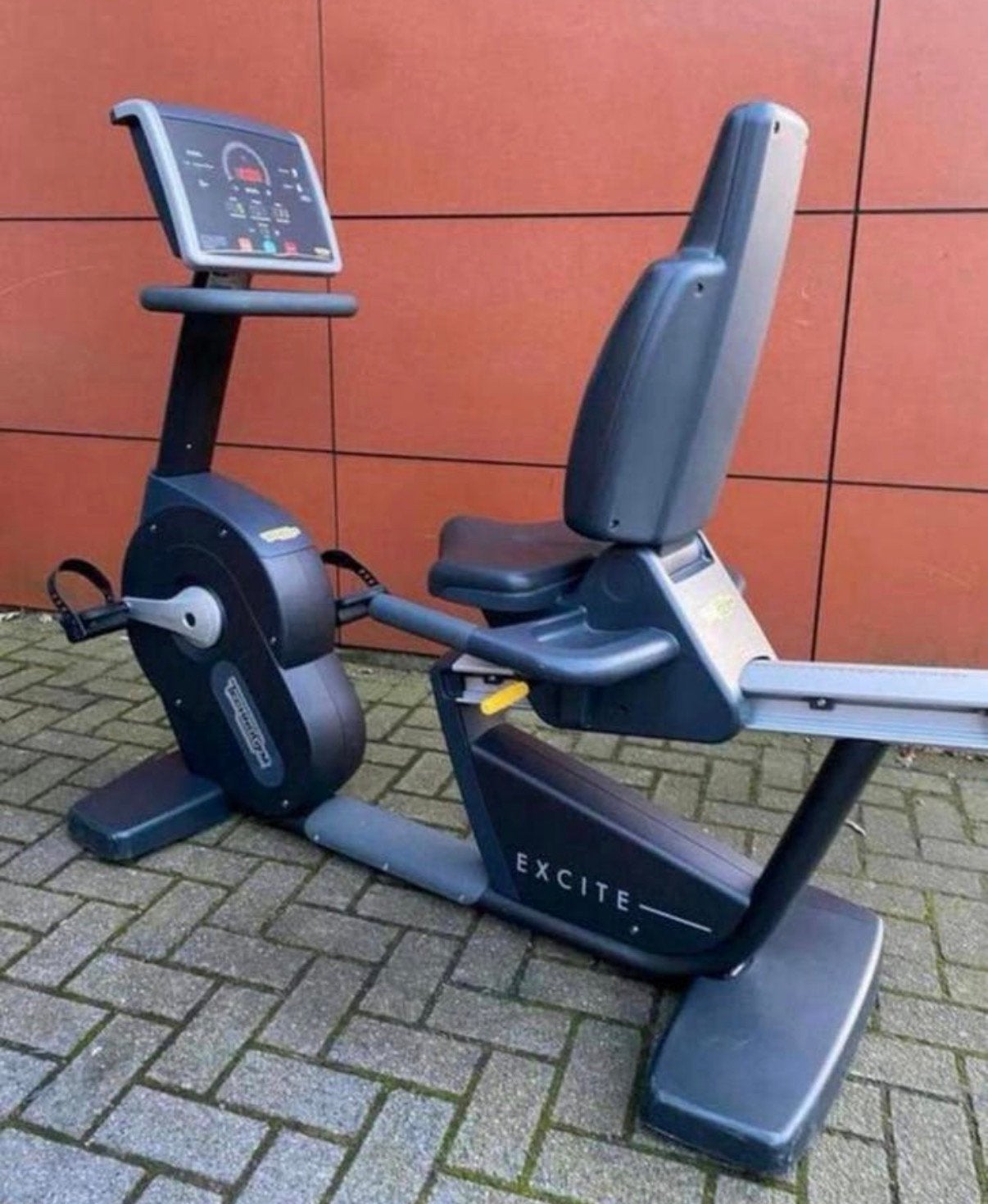 Technogym Recline Bike, Ophalen, Zo goed als nieuw, Overige typen