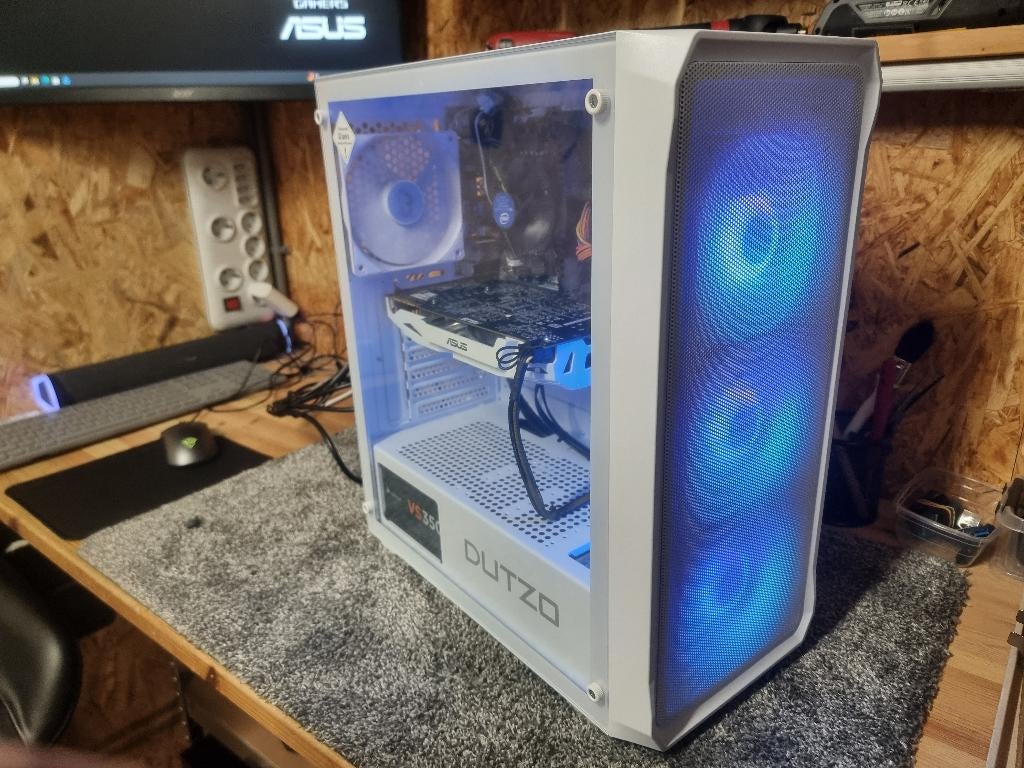 Game Pc-i7 6700K 4.00Ghz-GTX 1070 8GB-SSD+HDD-16GB-Win 11, Ophalen, SSD 256GB + HDD 1TB, Virtual Reality, Zo goed als nieuw