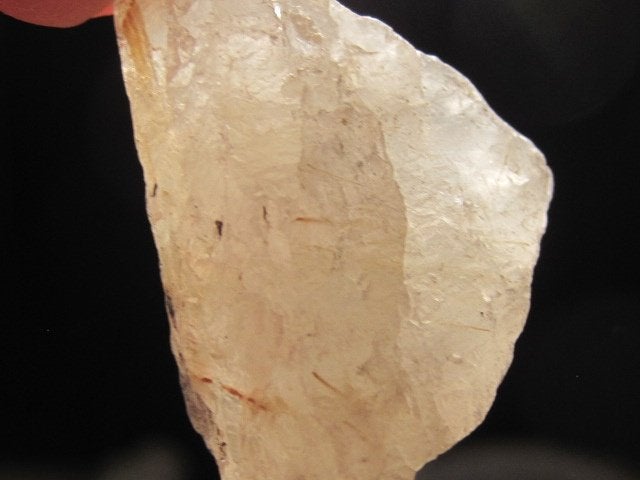 mi. 2x ruwe edelsteen RUTIELKWARTS (5), Verzenden, Mineraal