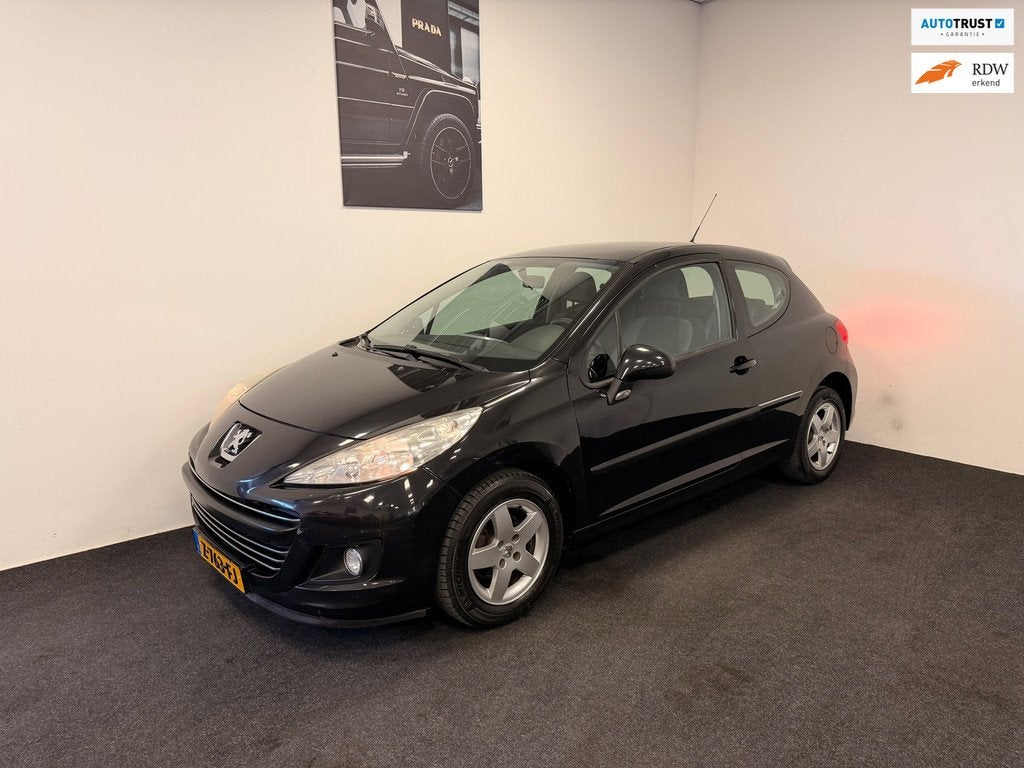 Peugeot 207 1.4 XR, Voorwielaandrijving, Euro 5, Stof, Zwart