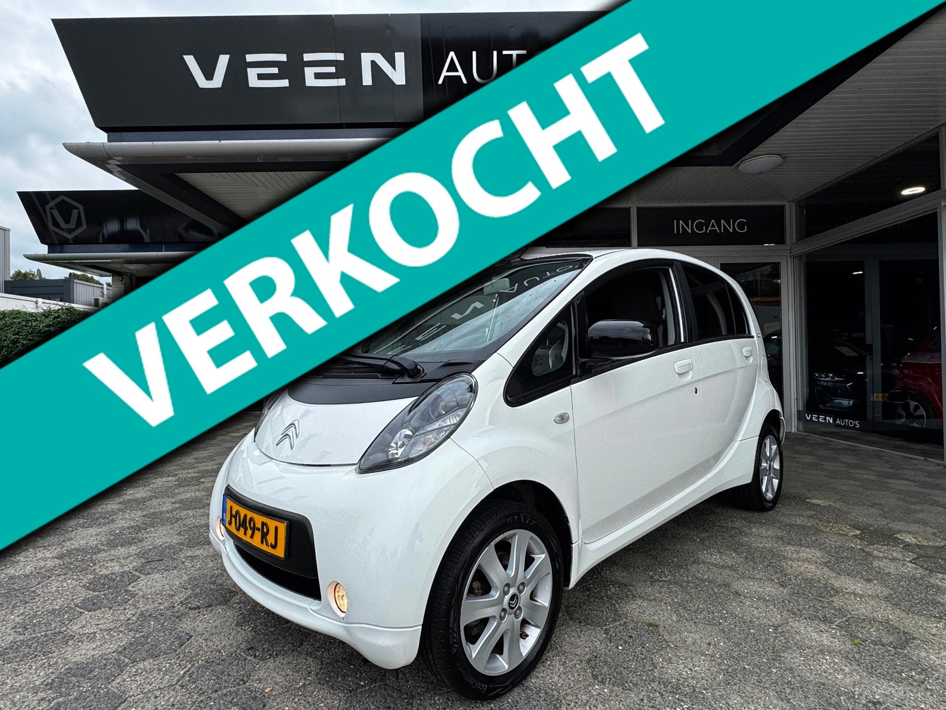 Citroen C-Zero 4-persoons 16 kWh Volledig Elektrisch Nette S, Auto's, 150 km, Achterwielaandrijving, 16 kWh, 4 stoelen