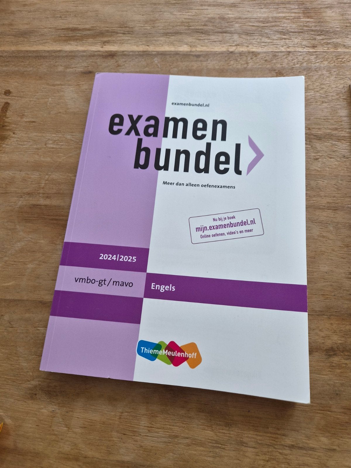 Engels Examenbundel VMBO-GT/MAVO 2024/2025, Boeken, Schoolboeken, Ophalen of Verzenden, Zo goed als nieuw, VMBO, Engels