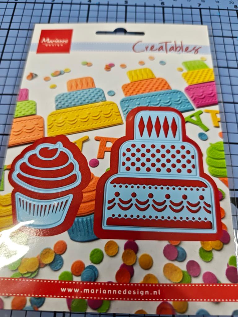 Marianne Design Creatables Snijmallen Taart & Cupcake, Ophalen of Verzenden