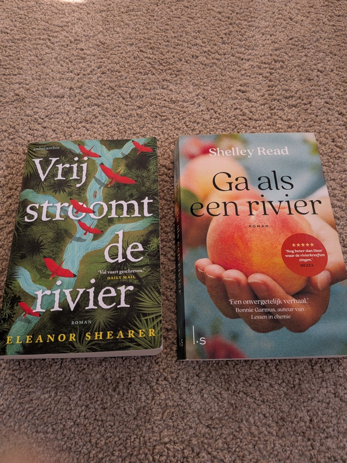 Boeken: Vrij stroomt de rivier & Ga als een rivier, Ophalen of Verzenden, Zo goed als nieuw, Eleanor Shearer, Shelley Read