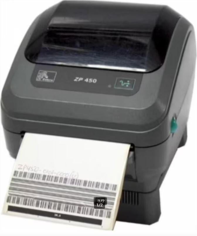 Zebra ZP450 Labelprinter, Computers en Software, Labelprinters, Ophalen of Verzenden, Zo goed als nieuw, Etiket, Zebra