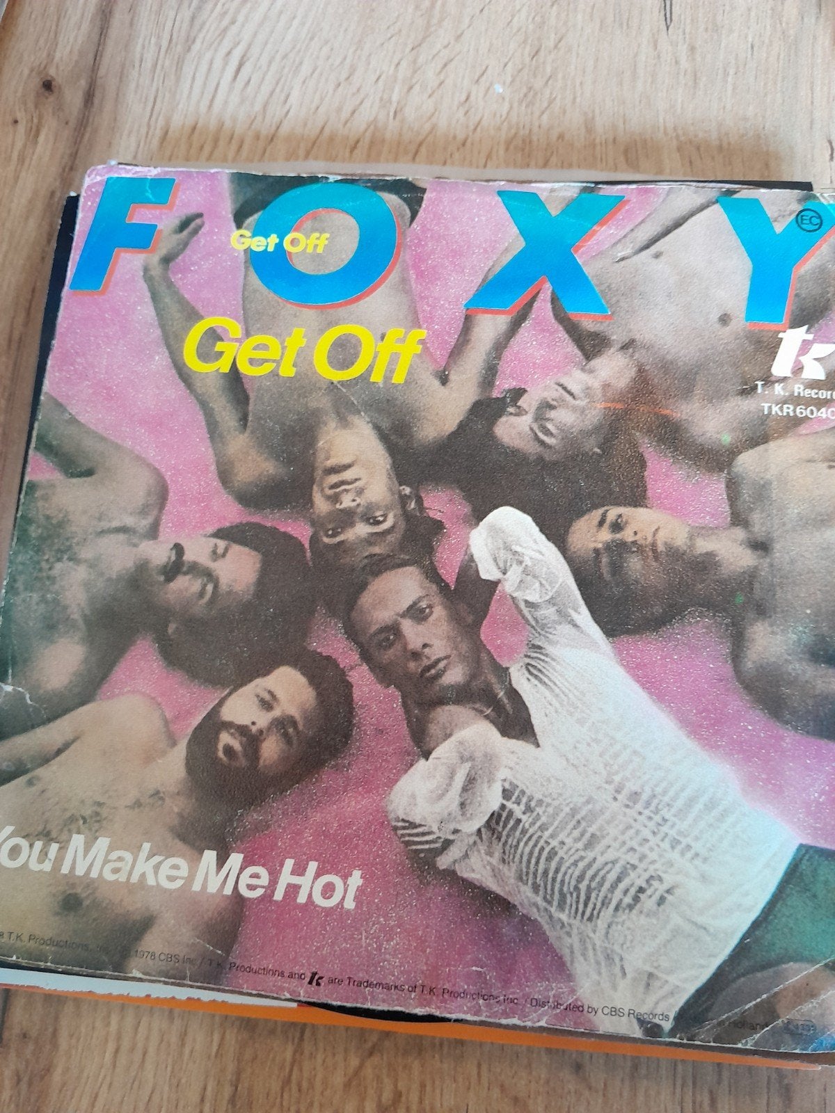 Foxy 7inch get off, Ophalen of Verzenden, Zo goed als nieuw, Pop