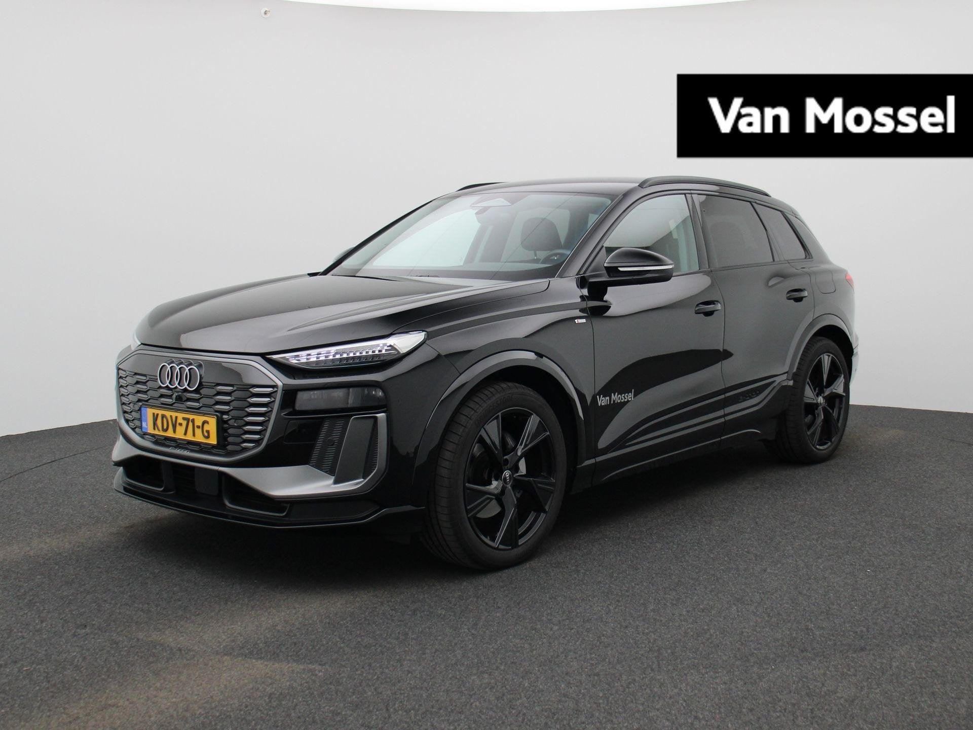 Audi Q6 e-tron edition 83 kWh | Demo | S-line | Automaat | 3, Auto's, Automaat, 12 maanden, Automatische klimaatregeling, Origineel Nederlands