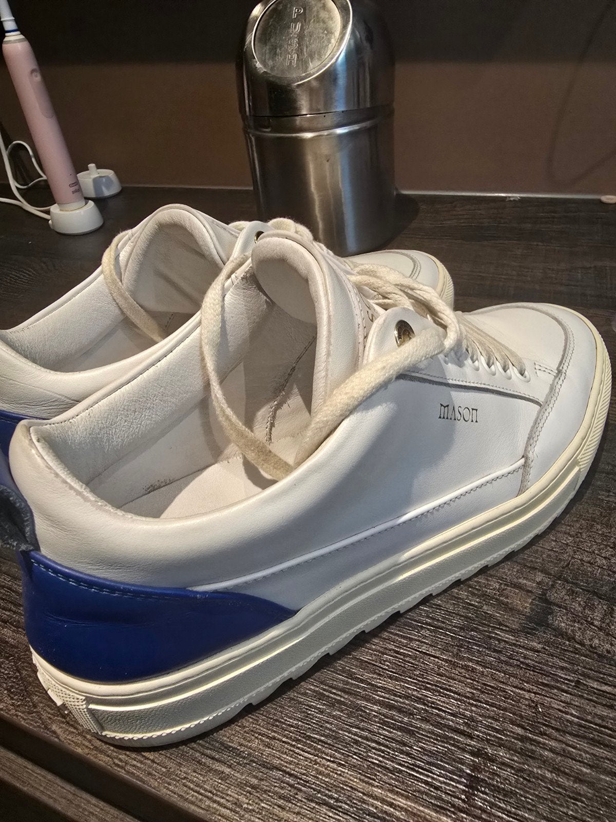 Super gave Mason Garments schoenen, Ophalen of Verzenden, Gedragen, Wit