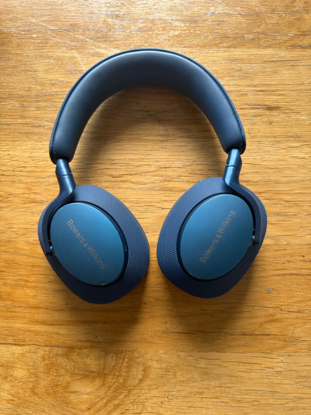 Bowers & Wilkins PX7 S2 Draadloze Over-ear Koptelefoon Blauw, Bluetooth, Ophalen of Verzenden, Zo goed als nieuw, Over-ear