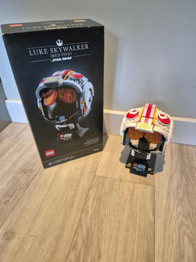 Lego Star Wars 75327 Luke Skywalker (Red Five) Helm, Compleet, Star Wars, Lego, Ophalen of Verzenden
