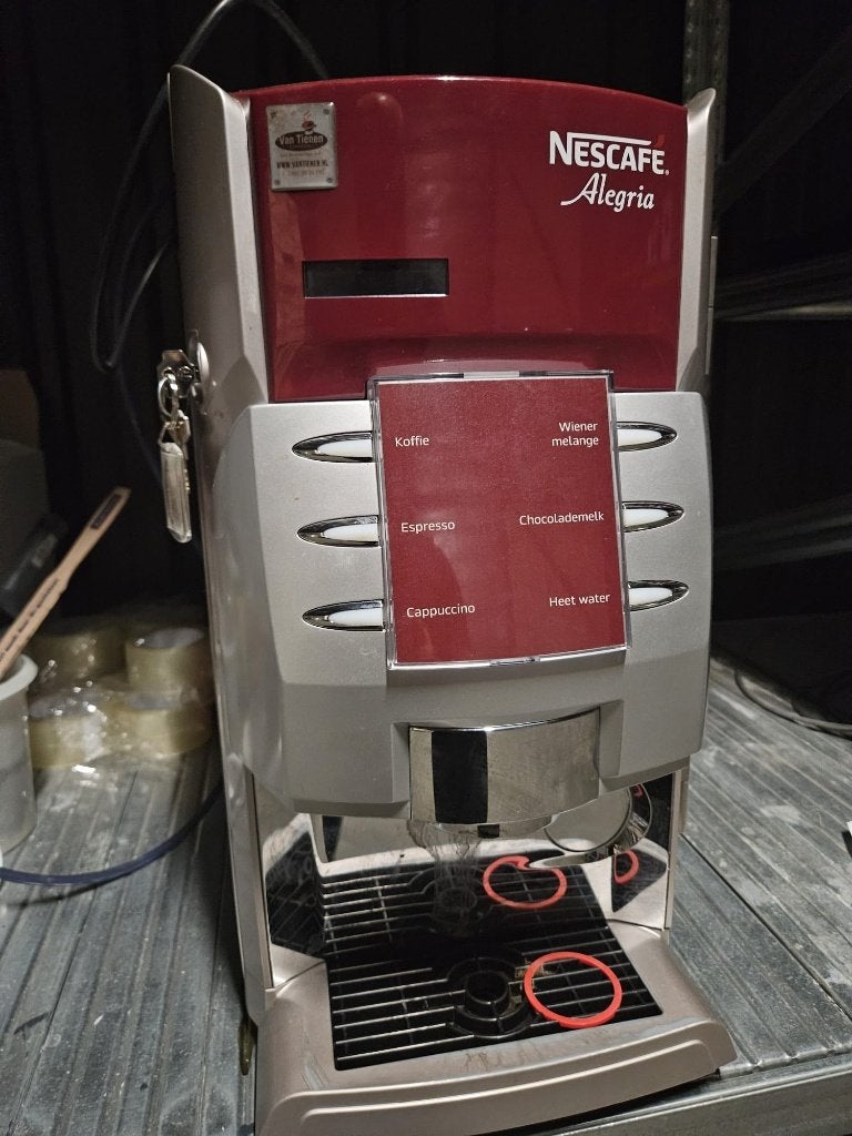 Nescafé Alegria 6/30 Instant Koffiemachine, Witgoed en Apparatuur, 10 kopjes of meer, Ophalen, Gebruikt, Koffiemachine