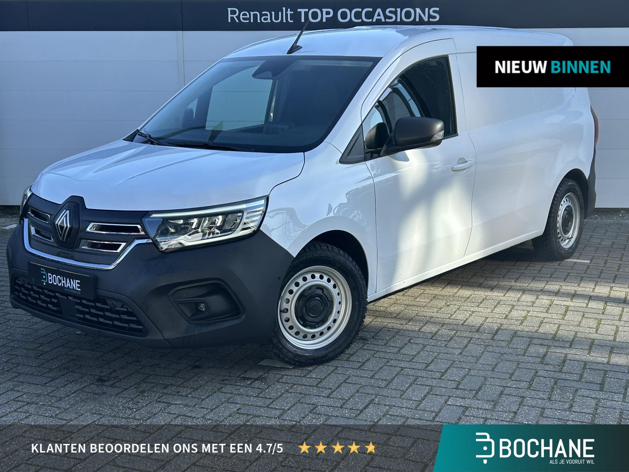 Renault Kangoo E-Tech Advance L2 44 kWh Stoelverwarming | Ca, Stof, Huisgarantie, Met garantie (alle), Renault