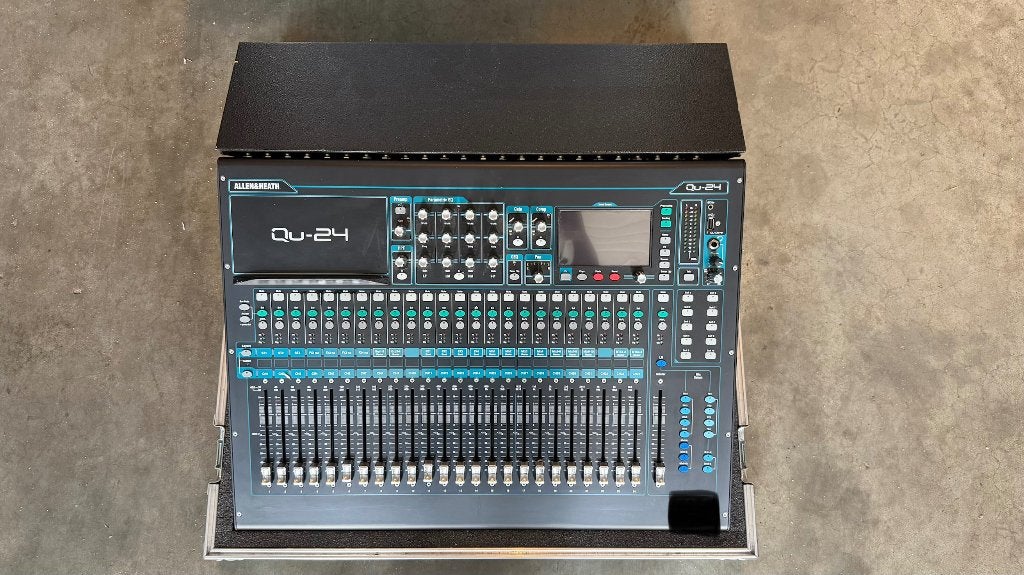 Allen&Heath qu24, Ophalen, Gebruikt, 20 kanalen of meer, Microfooningang