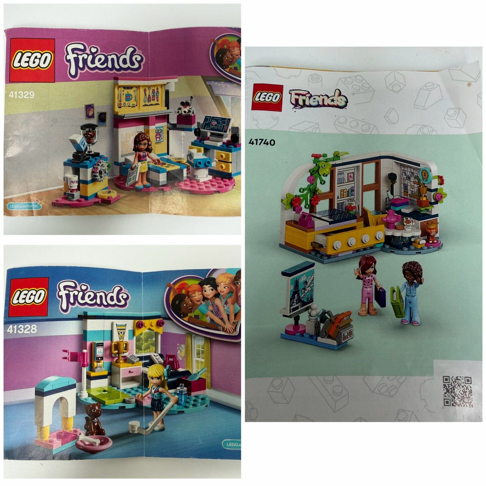 LEGO Friends sets 41329, 41328, 41740, Ophalen of Verzenden, Zo goed als nieuw, Lego, Friends