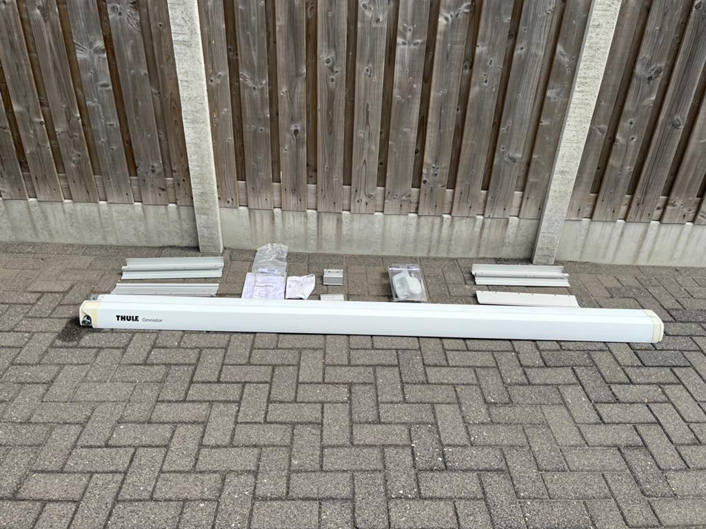 Thule Omnistor luifel buscamper  Sprinter/Crafter/transport, Ophalen, Zo goed als nieuw