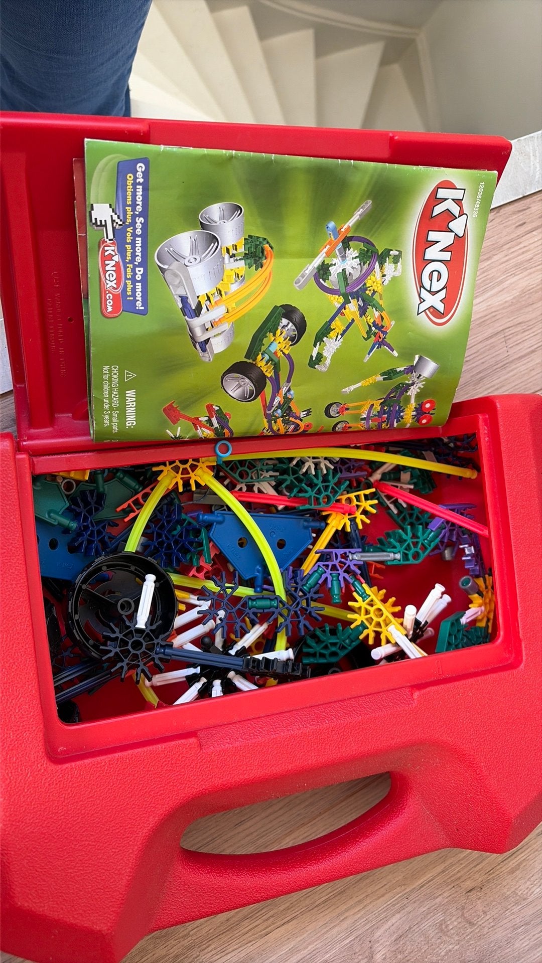 Koffertje met k’nex, Ophalen, Zo goed als nieuw, K'nex