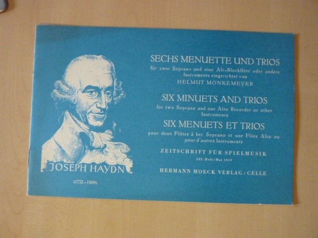 Joseph Haydn - Zeitschrift für spielmusik, Boeken, Verzenden, Zo goed als nieuw