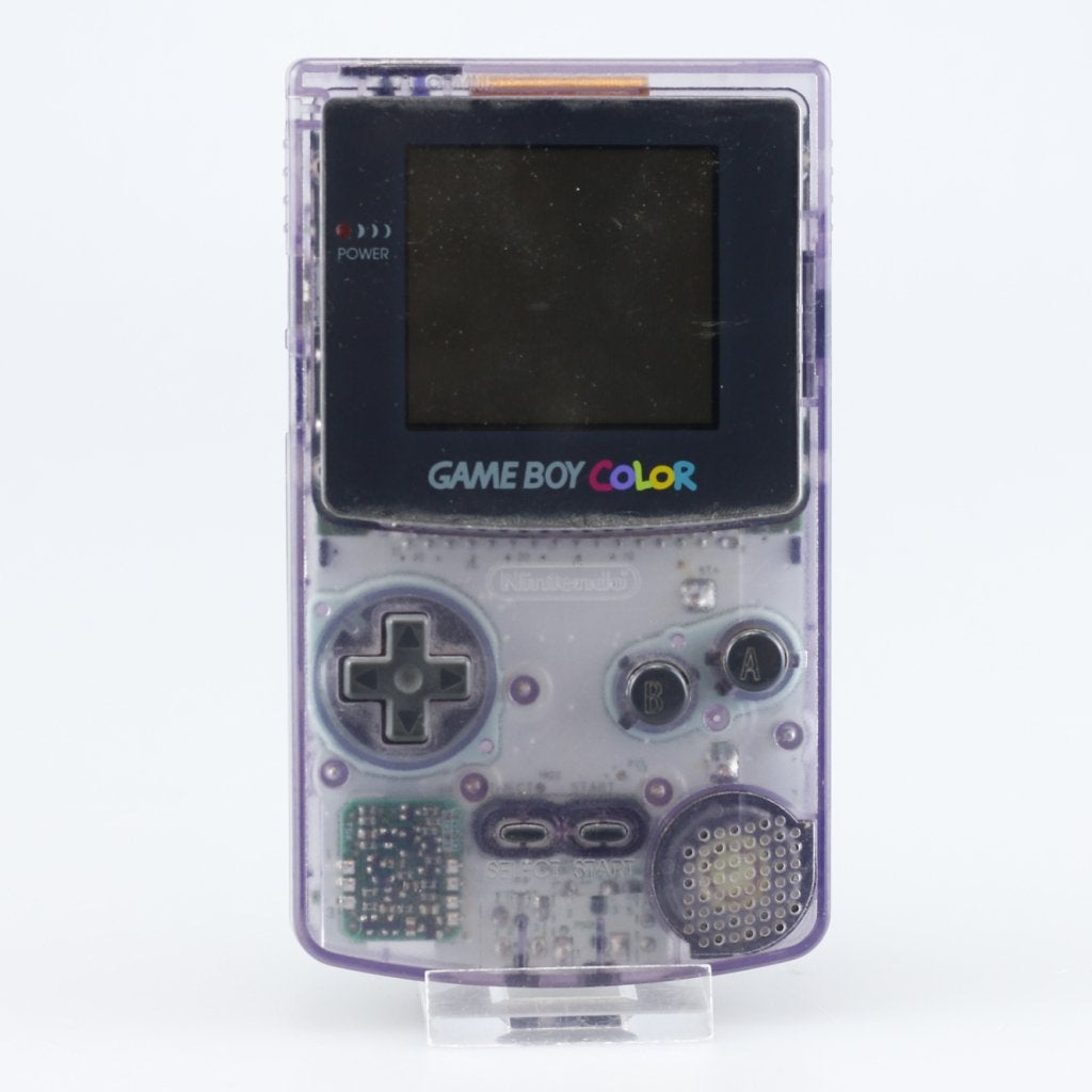 GameBoy Color Transparant, Spelcomputers en Games, Spelcomputers | Nintendo Game Boy, Nintendo, Zo goed als nieuw, Support@nintendo.com