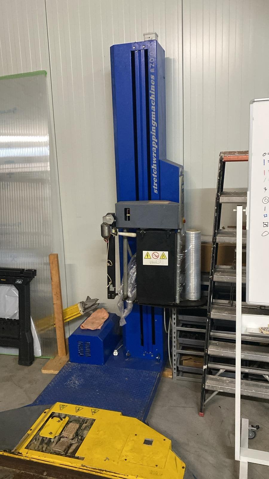 Palletwikkelmachine met defecte laser - Voordelige kans!, Ophalen of Verzenden