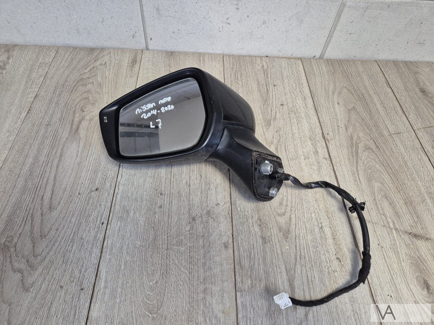 Nissan Note 2013 - 2020 spiegel links 7 draden +knipperlicht, Auto-onderdelen, Spiegels, Gebruikt, -, -, Ophalen of Verzenden