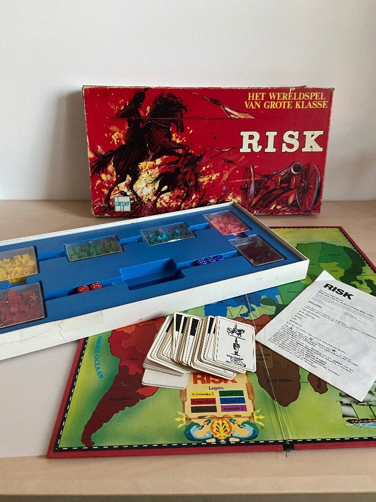 Risk Rode doos, Ophalen of Verzenden, Gebruikt, Clipper