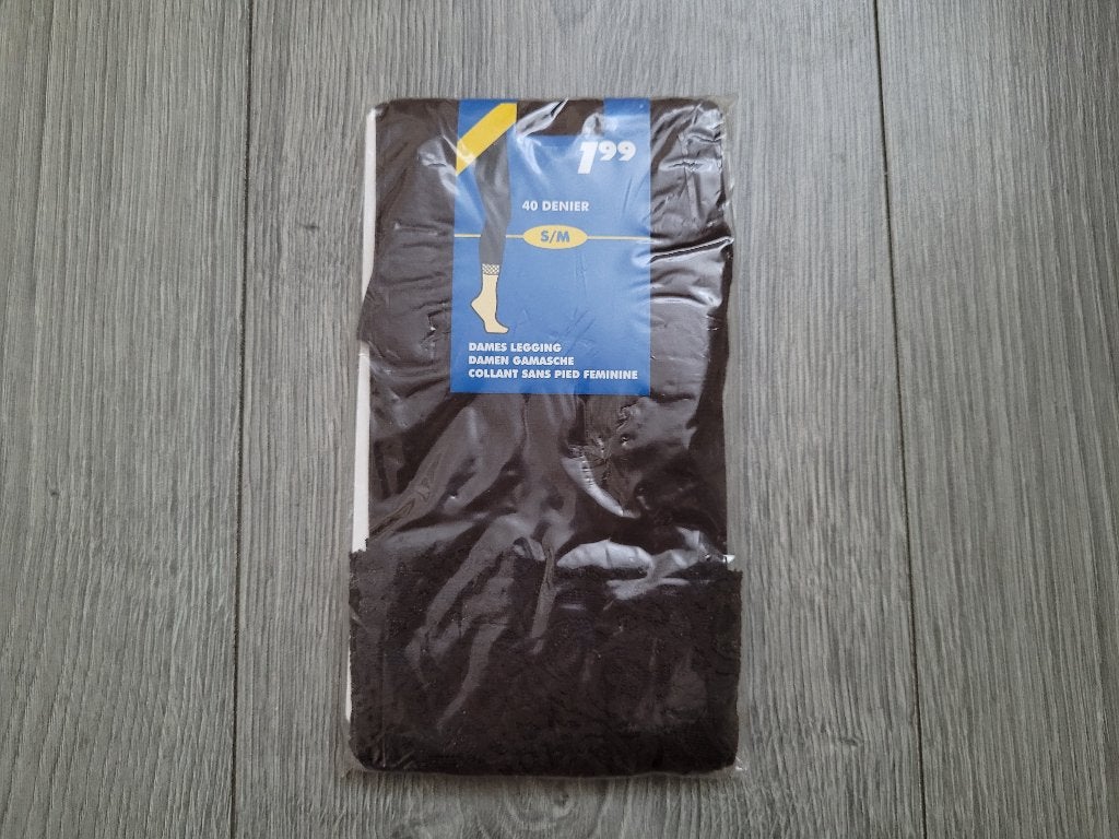 ZEEMAN bruine panty legging maat S/M *nieuw* ~ MM0801, Maat 36/38 (S), Bruin, Zeeman, Nieuw