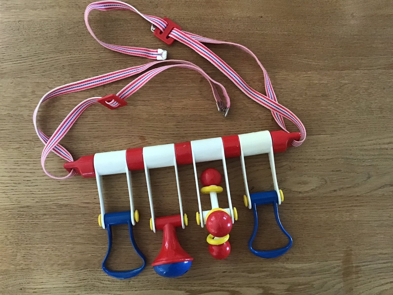 Vintage Ambi Toys boxhanger. Babytrainer., Ophalen of Verzenden, Huis en Inrichting