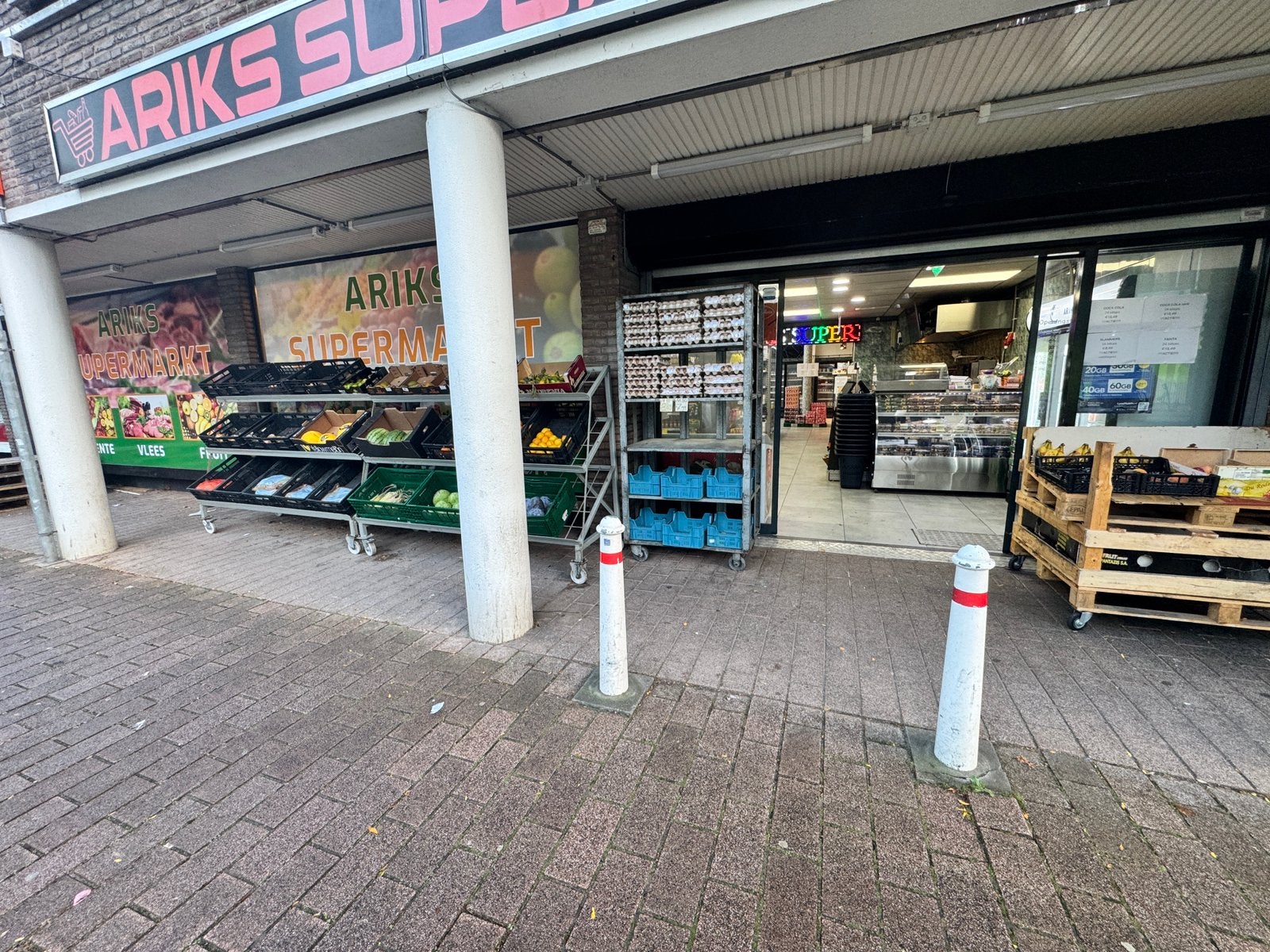 Winkelruimte supermarkt