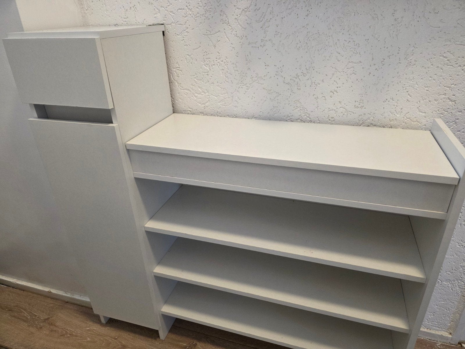 vidaXL Schoenenkast wit – slechts 1 maand oud – Nieuw, Ophalen, Zo goed als nieuw