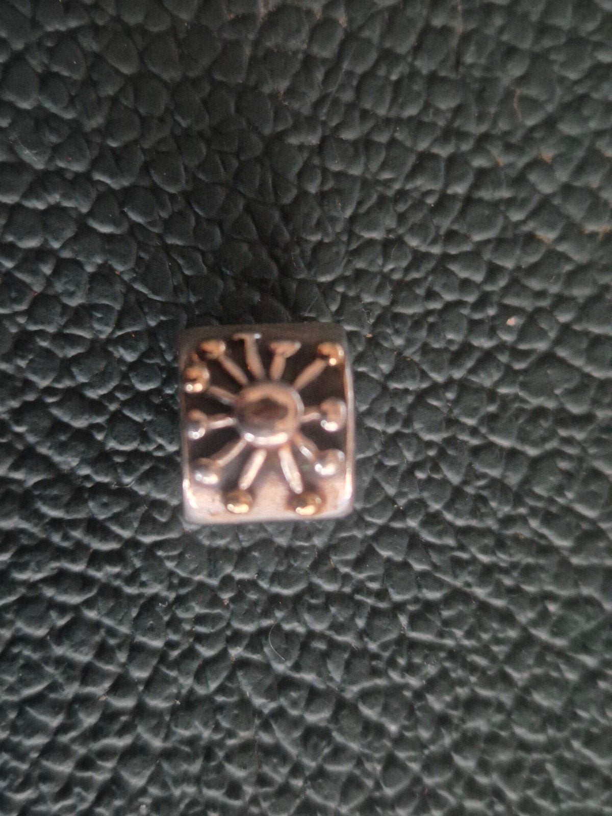 zilveren pandora bedel. zilver goud accente 925 ale, Ophalen of Verzenden, Zo goed als nieuw, Goud, Pandora